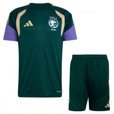 Arabia Saudita Camiseta De Entrenamiento Copa Mundial 2026 Verde - Niño
