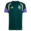 Arabia Saudita Camiseta De Entrenamiento Copa Mundial 2026 Verde - Niño