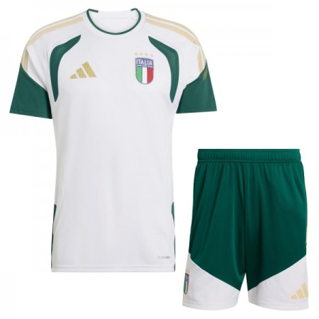 Italia Camiseta De Entrenamiento Copa Mundial 2026 Blanca - Niño