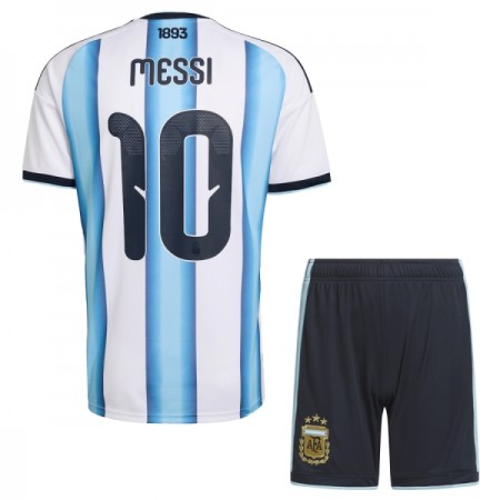 Camisetas Argentina Messi 10 Primera Copa Mundial 2026 - Niño (+ Pantalones)