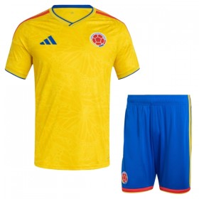 Camisetas Colombia Primera Copa Mundial 2026 - Niño (+ Pantalones)