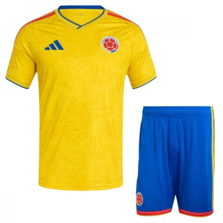Camisetas Colombia Primera Copa Mundial 2026 - Niño (+ Pantalones)