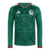 Camisetas México Primera Copa Mundial 2026 Manga Larga - Hombre