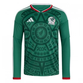 Camisetas México Primera Copa Mundial 2026 Manga Larga - Hombre