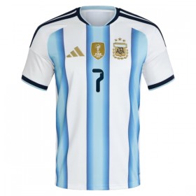 Camisetas Argentina De Paul 7 Primera Copa Mundial 2026 - Niño (+ Pantalones)
