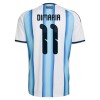 Camisetas Argentina Di Maria 11 Primera Copa Mundial 2026 - Hombre