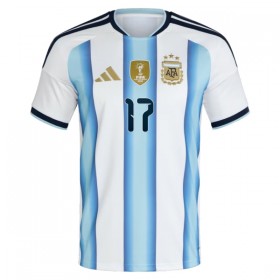 Camisetas Argentina Garnacho 17 Primera Copa Mundial 2026 - Niño (+ Pantalones)