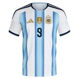 Camisetas Argentina J. Alvarez 9 Primera Copa Mundial 2026 - Niño (+ Pantalones)