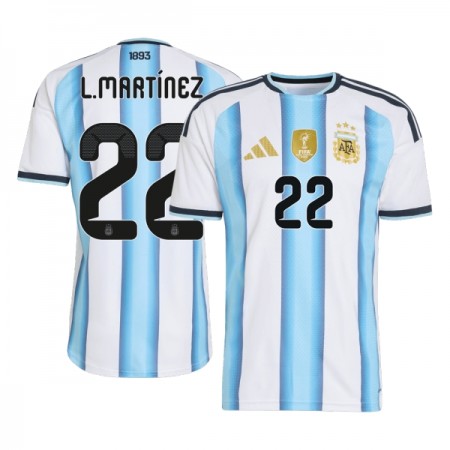 Camisetas Argentina Lautaro Martinez 22 Primera Copa Mundial 2026 - Hombre