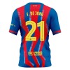 Camisetas FC Barcelona Frenkie de Jong 21 4ª 2025/26 - Hombre