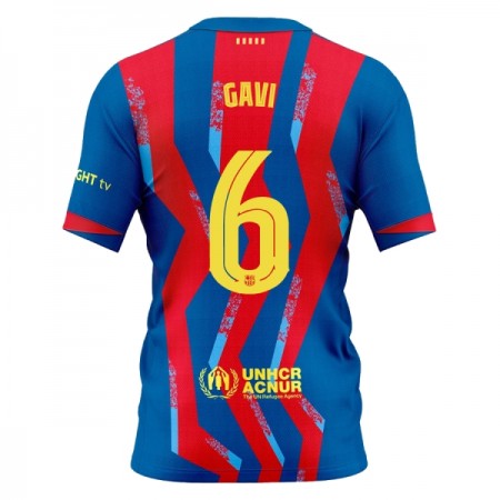 Camisetas FC Barcelona Gavi 6 4ª 2025/26 - Hombre