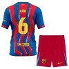 Camisetas FC Barcelona Gavi 6 4ª 2025/26 - Niño (+ Pantalones)