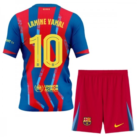 Camisetas FC Barcelona Lamine Yamal 10 4ª 2025/26 - Niño (+ Pantalones)