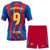 Camisetas FC Barcelona Lewandowski 9 4ª 2025/26 - Niño (+ Pantalones)