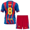 Camisetas FC Barcelona Pedri 8 4ª 2025/26 - Niño (+ Pantalones)