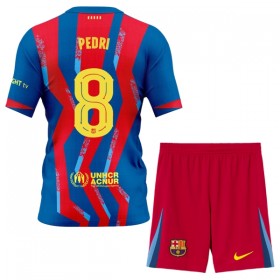 Camisetas FC Barcelona Pedri 8 4ª 2025/26 - Niño (+ Pantalones)