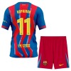 Camisetas FC Barcelona Raphinha 11 4ª 2025/26 - Niño (+ Pantalones)