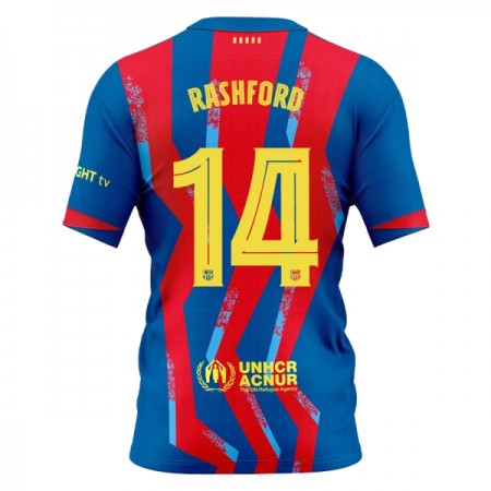 Camisetas FC Barcelona Rashford 14 4ª 2025/26 - Hombre