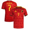 Camisetas Bélgica De Bruyne 7 Primera Copa Mundial 2026 - Hombre