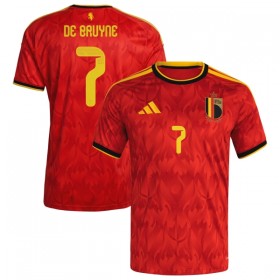 Camisetas Bélgica De Bruyne 7 Primera Copa Mundial 2026 - Hombre