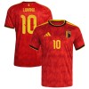 Camisetas Bélgica Lukaku 10 Primera Copa Mundial 2026 - Hombre