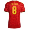 Camisetas Bélgica Tielemans 8 Primera Copa Mundial 2026 - Hombre