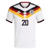 Camisetas Alemania Gnabry 20 Primera Copa Mundial 2026 - Hombre