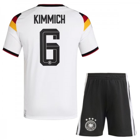 Camisetas Alemania Kimmich 6 Primera Copa Mundial 2026 - Niño (+ Pantalones)