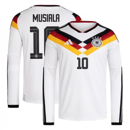 Camisetas Alemania Musiala 10 Primera Copa Mundial 2026 Manga Larga - Hombre
