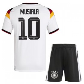 Camisetas Alemania Musiala 10 Primera Copa Mundial 2026 - Niño (+ Pantalones)