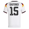 Camisetas Alemania N. Schlotterbeck 15 Primera Copa Mundial 2026 - Hombre