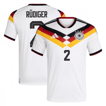 Camisetas Alemania Rudiger 2 Primera Copa Mundial 2026 - Hombre