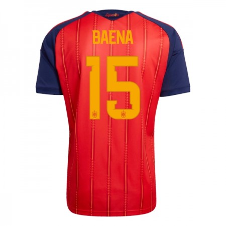 Camisetas España Baena 15 Primera Copa Mundial 2026 - Hombre