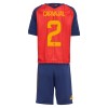 Camisetas España Carvajal 2 Primera Copa Mundial 2026 - Niño (+ Pantalones)