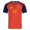 Camisetas España Cucurella 22 Primera Copa Mundial 2026 - Hombre