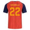 Camisetas España Cucurella 22 Primera Copa Mundial 2026 - Hombre