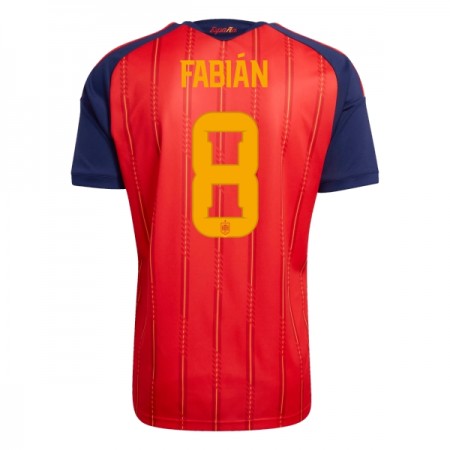 Camisetas España Fabian 8 Primera Copa Mundial 2026 - Hombre