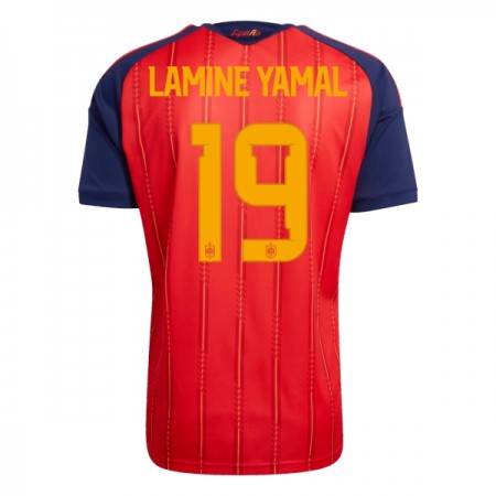 Camisetas España Lamine Yamal 19 Primera Copa Mundial 2026 - Hombre