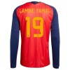 Camisetas España Lamine Yamal 19 Primera Copa Mundial 2026 Manga Larga - Hombre