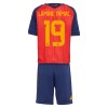 Camisetas España Lamine Yamal 19 Primera Copa Mundial 2026 - Niño (+ Pantalones)