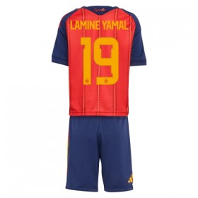 Camisetas España Lamine Yamal 19 Primera Copa Mundial 2026 - Niño (+ Pantalones)