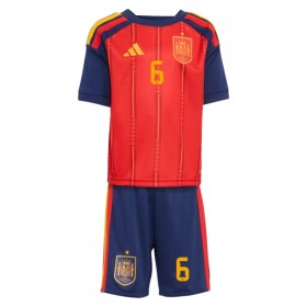 Camisetas España Merino 6 Primera Copa Mundial 2026 - Niño (+ Pantalones)