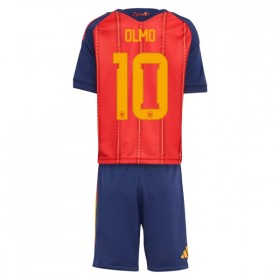 Camisetas España Olmo 10 Primera Copa Mundial 2026 - Niño (+ Pantalones)
