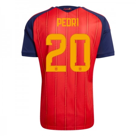 Camisetas España Pedri 20 Primera Copa Mundial 2026 - Hombre