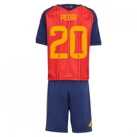 Camisetas España Pedri 20 Primera Copa Mundial 2026 - Niño (+ Pantalones)
