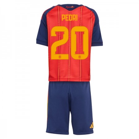 Camisetas España Pedri 20 Primera Copa Mundial 2026 - Niño (+ Pantalones)