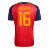 Camisetas España Rodrigo 16 Primera Copa Mundial 2026 - Hombre