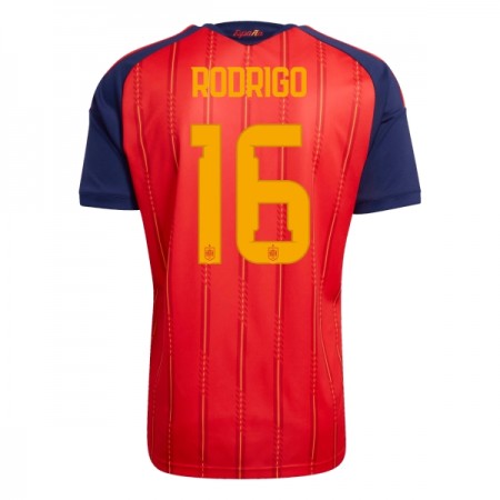 Camisetas España Rodrigo 16 Primera Copa Mundial 2026 - Hombre