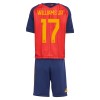 Camisetas España Williams JR 17 Primera Copa Mundial 2026 - Niño (+ Pantalones)