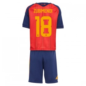 Camisetas España ZUBIMENDI 18 Primera Copa Mundial 2026 - Niño (+ Pantalones)